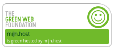 Geverifieerd door The Green Web Foundation.
